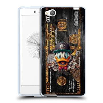 Силиконовый чехол на ZTE Nubia Z9 Mini с принтом Дональд Дак Доллар