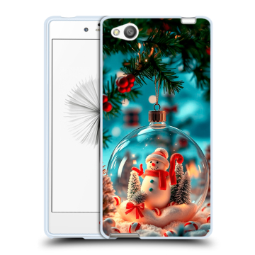 Силиконовый чехол на ZTE Nubia Z9 Mini с принтом Новый год