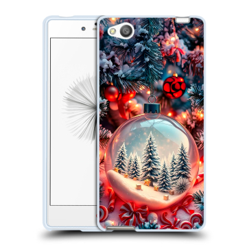 Силиконовый чехол на ZTE Nubia Z9 Mini с принтом Новый год