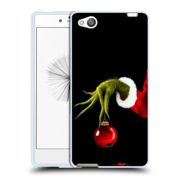 Силиконовый чехол на ZTE Nubia Z9 Mini с принтом Новый год Гринч