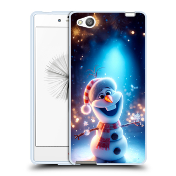 Силиконовый чехол на ZTE Nubia Z9 Mini с принтом Новый год