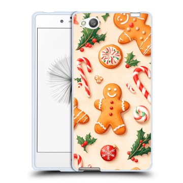 Силиконовый чехол на ZTE Nubia Z9 Mini с принтом Новый год