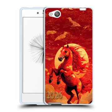 Силиконовый чехол на ZTE Nubia Z9 Mini с принтом Новый год