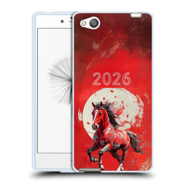 Силиконовый чехол на ZTE Nubia Z9 Mini с принтом Новый год