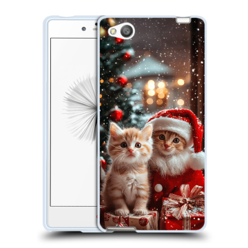 Силиконовый чехол на ZTE Nubia Z9 Mini с принтом Новый год