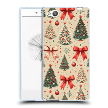 Силиконовый чехол на ZTE Nubia Z9 Mini с принтом Новый год