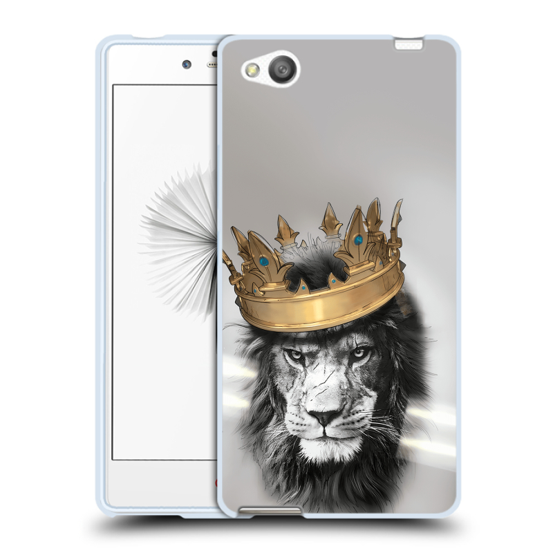 Силиконовый чехол на ZTE Nubia Z9 Mini с принтом Лев с короной Силиконовый чехол на ZTE Nubia Z9 Mini с принтом Лев с короной