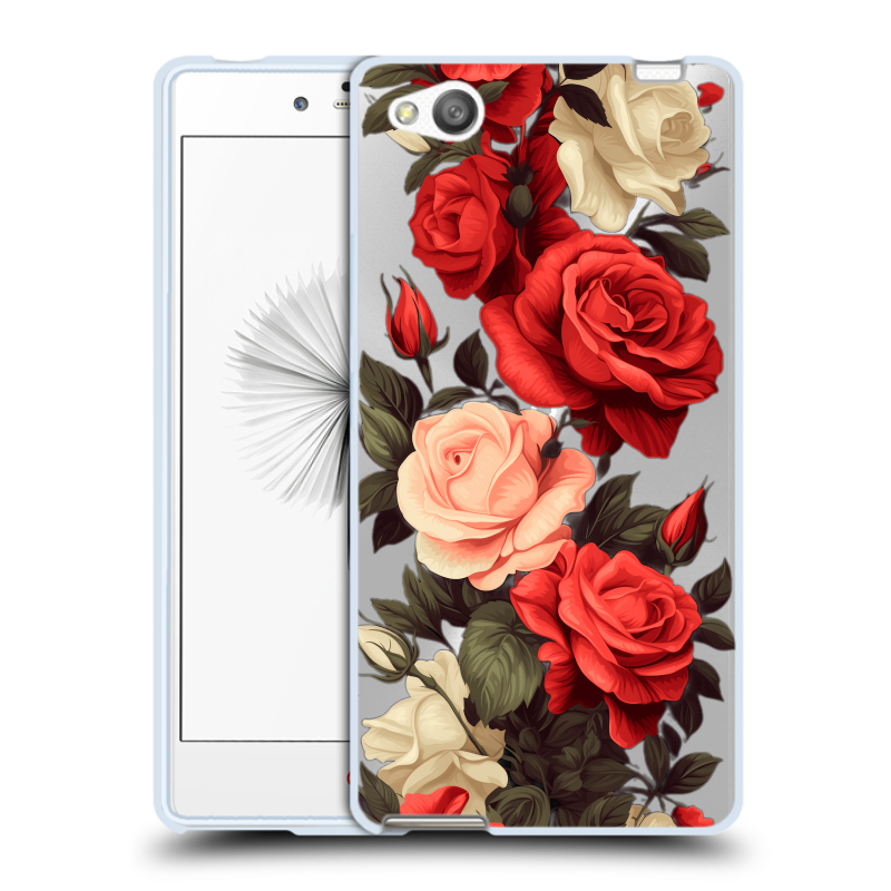 Силиконовый чехол на ZTE Nubia Z9 Mini с принтом Розы Силиконовый чехол на ZTE Nubia Z9 Mini с принтом Розы