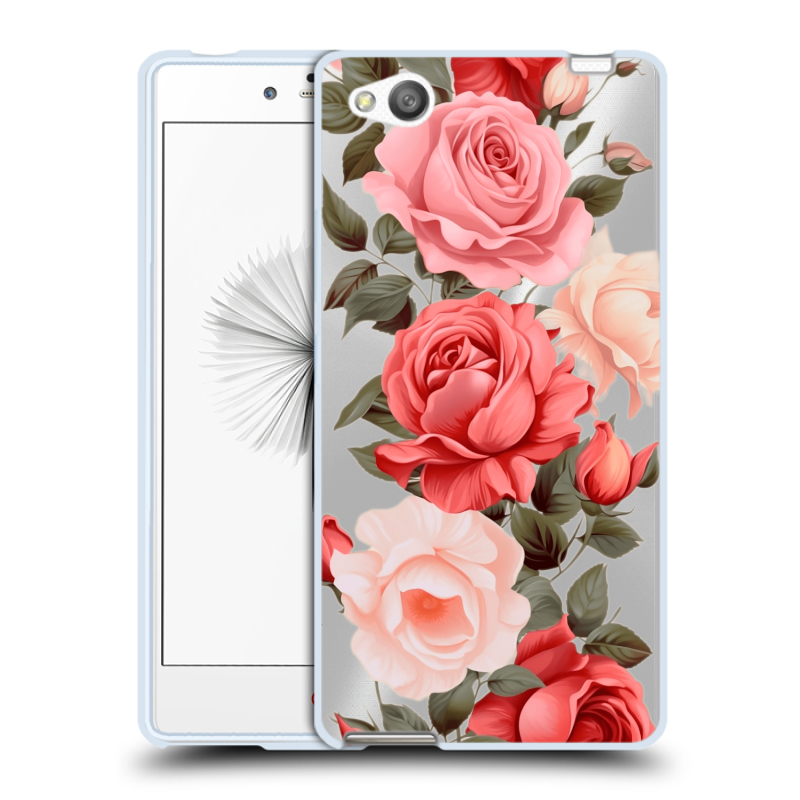 Пластиковый чехол на ZTE Nubia Z9 Mini с принтом Розы Пластиковый чехол на ZTE Nubia Z9 Mini с принтом Розы