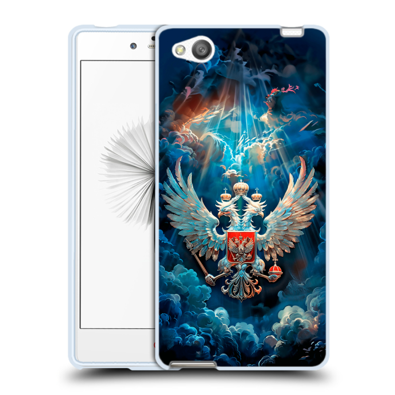 Пластиковый чехол на ZTE Nubia Z9 Mini с принтом Герб флаг России Пластиковый чехол на ZTE Nubia Z9 Mini с принтом Герб флаг России