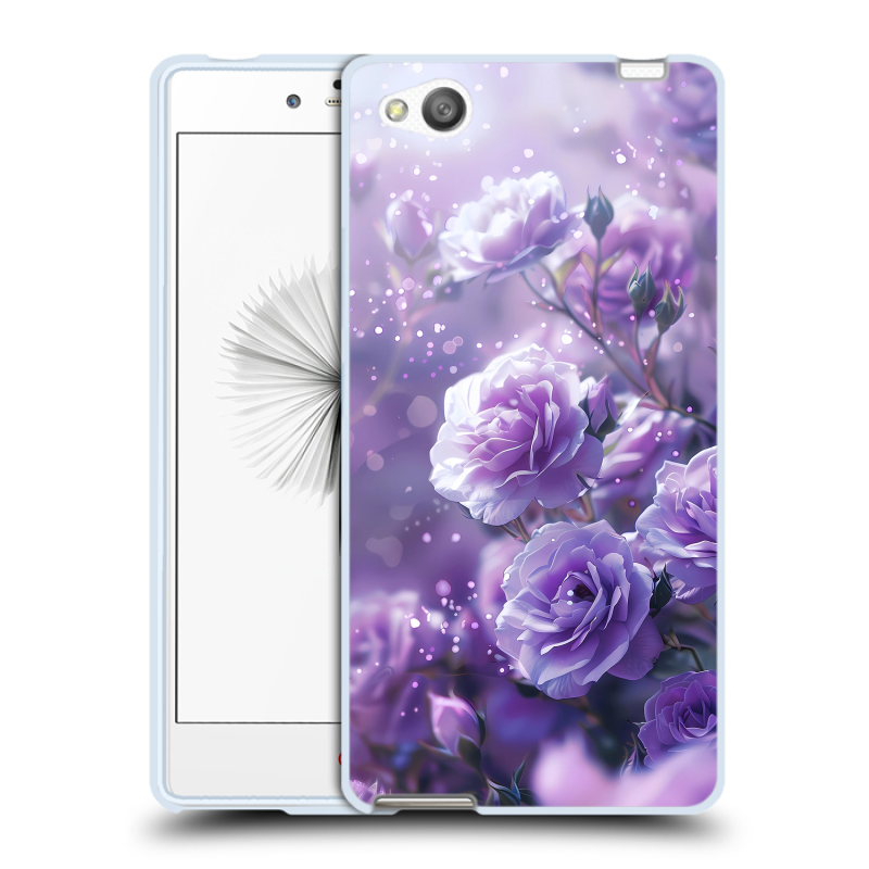 Силиконовый чехол на ZTE Nubia Z9 Mini с принтом Розы цветы Силиконовый чехол на ZTE Nubia Z9 Mini с принтом Розы цветы