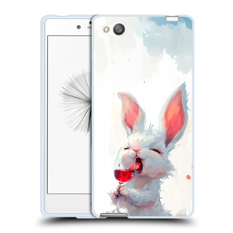 Пластиковый чехол на ZTE Nubia Z9 Mini с принтом кролик зайчик Пластиковый чехол на ZTE Nubia Z9 Mini с принтом кролик зайчик