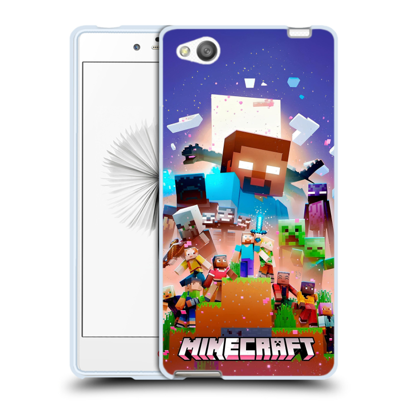 Силиконовый чехол на ZTE Nubia Z9 Mini с принтом Майнкрафт Minecraft Силиконовый чехол на ZTE Nubia Z9 Mini с принтом Майнкрафт Minecraft