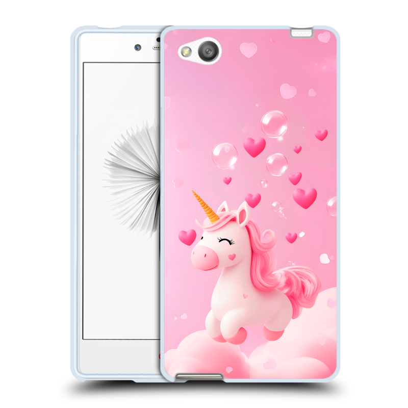 Пластиковый чехол на ZTE Nubia Z9 Mini с принтом Единорог Пластиковый чехол на ZTE Nubia Z9 Mini с принтом Единорог