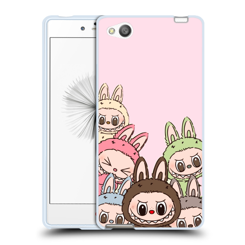 Пластиковый чехол на ZTE Nubia Z9 Mini с принтом Лабубу Пластиковый чехол на ZTE Nubia Z9 Mini с принтом Лабубу