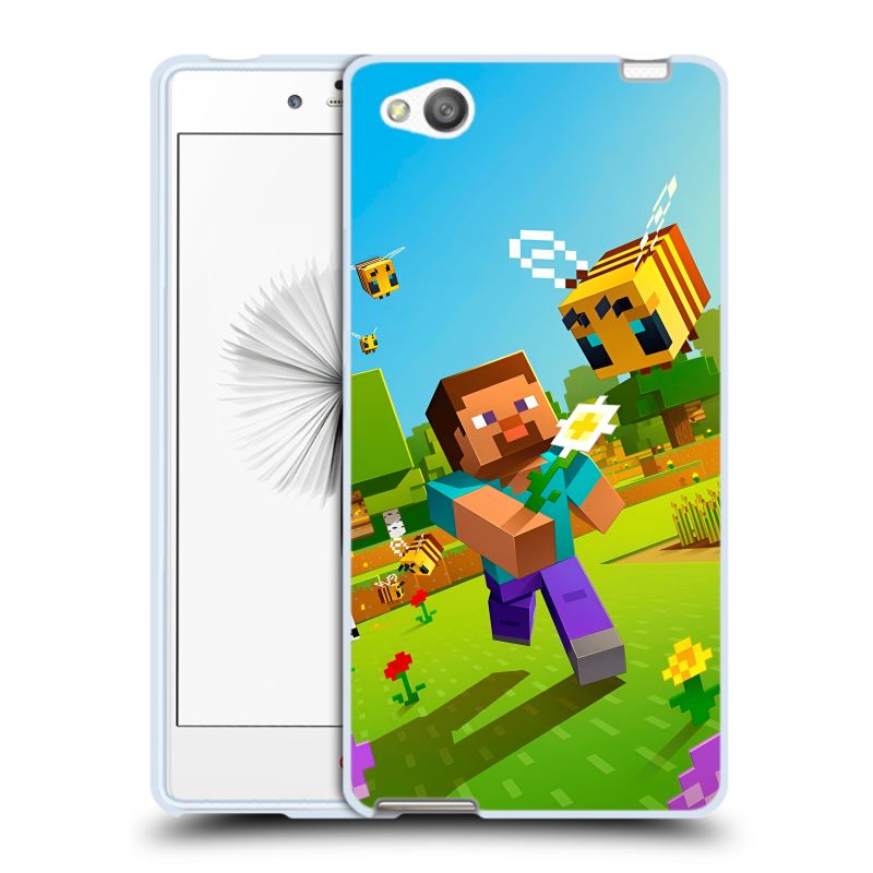 Силиконовый чехол на ZTE Nubia Z9 Mini с принтом Майнкрафт Minecraft Силиконовый чехол на ZTE Nubia Z9 Mini с принтом Майнкрафт Minecraft