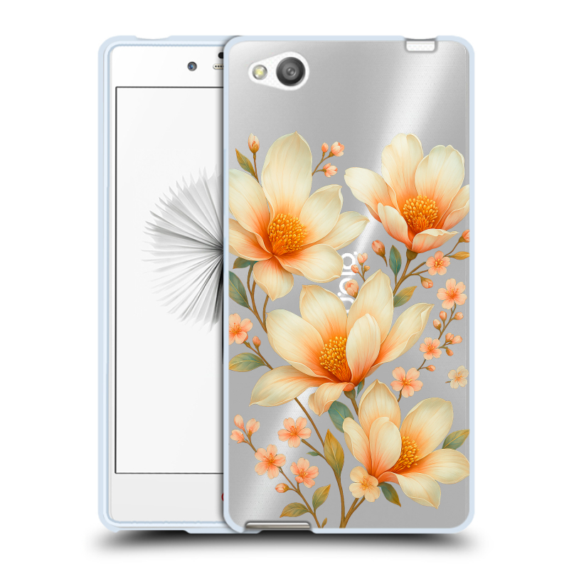 Пластиковый чехол на ZTE Nubia Z9 Mini с принтом Цветы Пластиковый чехол на ZTE Nubia Z9 Mini с принтом Цветы