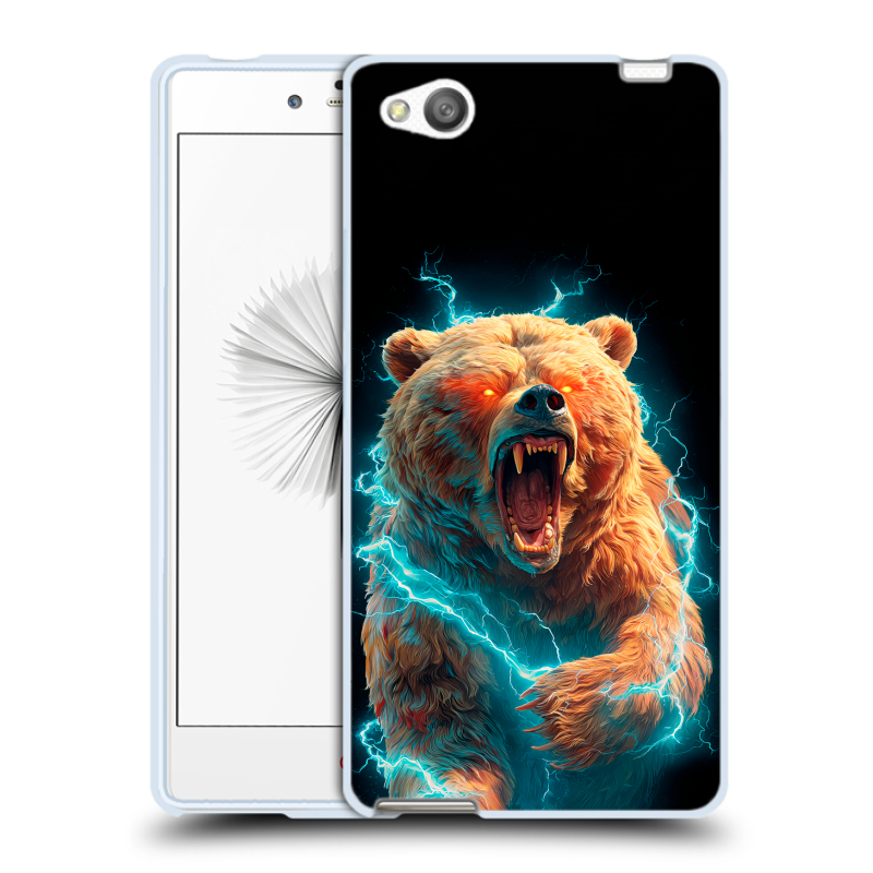 Пластиковый чехол на ZTE Nubia Z9 Mini с принтом Медведь Пластиковый чехол на ZTE Nubia Z9 Mini с принтом Медведь