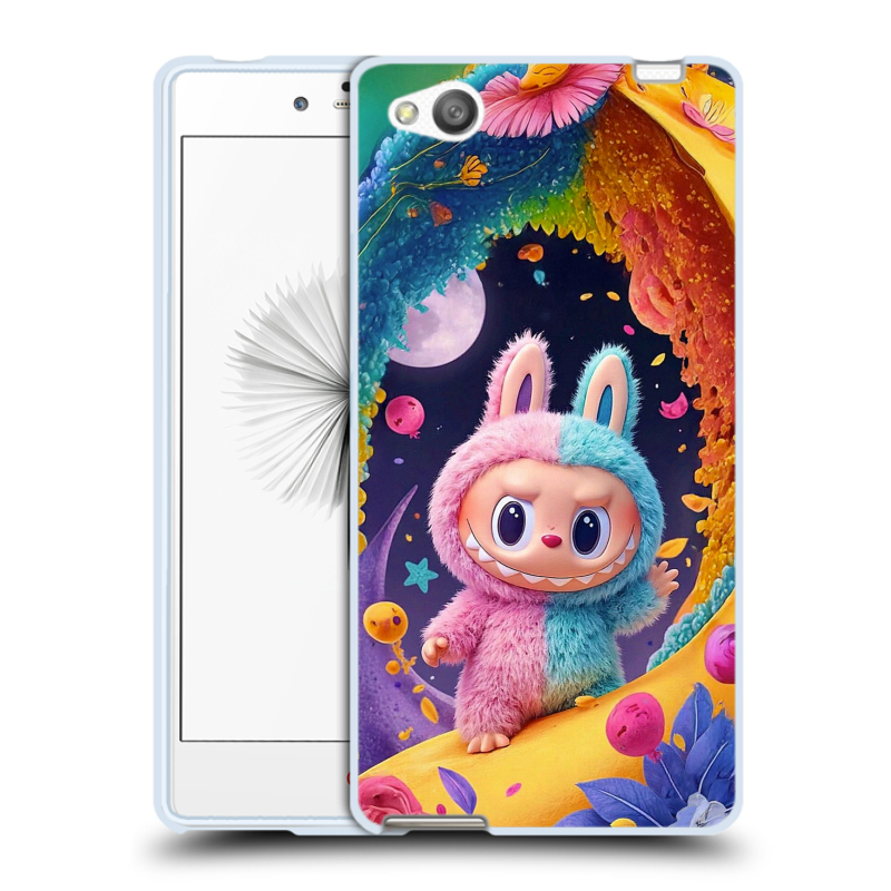 Пластиковый чехол на ZTE Nubia Z9 Mini с принтом Labubu Лабубу Пластиковый чехол на ZTE Nubia Z9 Mini с принтом Labubu Лабубу