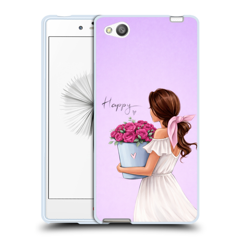 Силиконовый чехол на ZTE Nubia Z9 Mini с принтом женский Силиконовый чехол на ZTE Nubia Z9 Mini с принтом женский