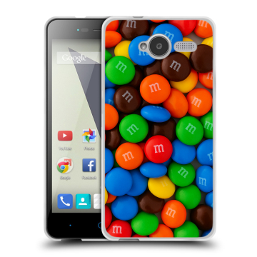 Силиконовый чехол на ZTE Blade L3 с принтом Конфеты