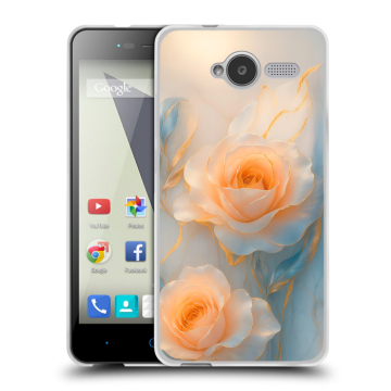 Силиконовый чехол на ZTE Blade L3 с принтом Женский
