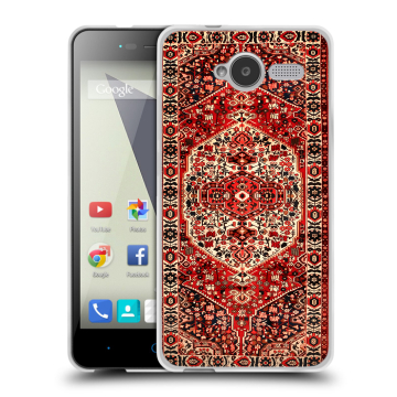Силиконовый чехол на ZTE Blade L3 с принтом Ковер