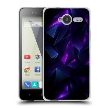 Силиконовый чехол на ZTE Blade L3 с принтом Абстракиция