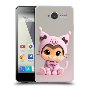 Силиконовый чехол на ZTE Blade L3 с принтом Куроми Kuromi 