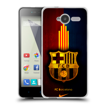 Силиконовый чехол на ZTE Blade L3 с принтом Барселона Barcelona