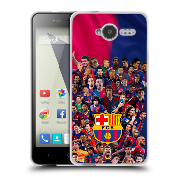 Силиконовый чехол на ZTE Blade L3 с принтом Барселона Barcelona