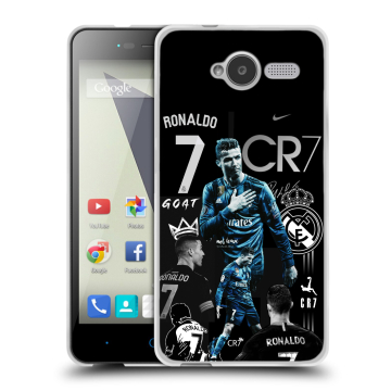 Силиконовый чехол на ZTE Blade L3 с принтом Реал Роналдо