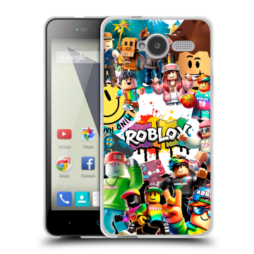 Силиконовый чехол на ZTE Blade L3 с принтом Roblox Роблокс Силиконовый чехол на ZTE Blade L3 с принтом Roblox Роблокс