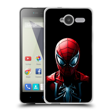 Силиконовый чехол на ZTE Blade L3 с принтом Spiderman Человек паук