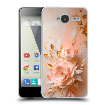 Силиконовый чехол на ZTE Blade L3 с принтом женский