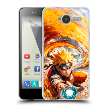 Силиконовый чехол на ZTE Blade L3 с принтом Аниме Наруто Naruto Силиконовый чехол на ZTE Blade L3 с принтом Аниме Наруто Naruto