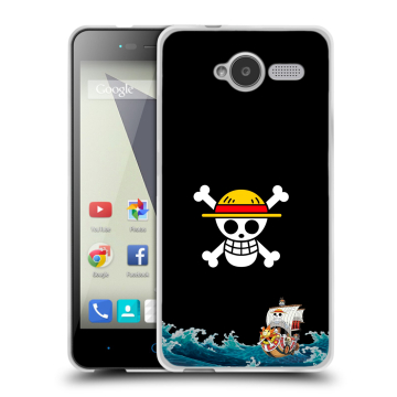 Силиконовый чехол на ZTE Blade L3 с принтом One Piece Ван Пис Силиконовый чехол на ZTE Blade L3 с принтом One Piece Ван Пис
