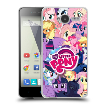 Силиконовый чехол на ZTE Blade L3 с принтом My little pony Дружба чудо