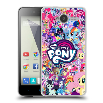 Силиконовый чехол на ZTE Blade L3 с принтом My little pony Дружба чудо Силиконовый чехол на ZTE Blade L3 с принтом My little pony Дружба чудо