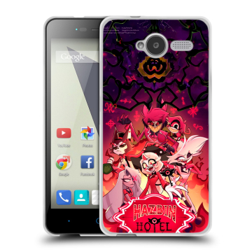 Силиконовый чехол на ZTE Blade L3 с принтом Hazbin Hotel Отель Хазбин Силиконовый чехол на ZTE Blade L3 с принтом Hazbin Hotel Отель Хазбин