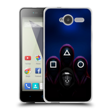 Силиконовый чехол на ZTE Blade L3 с принтом Игра Кальмара