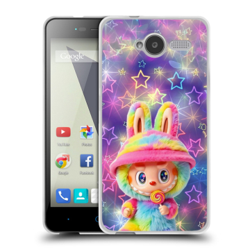 Силиконовый чехол на ZTE Blade L3 с принтом Labubu Лабубу