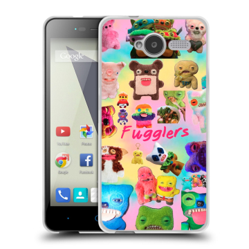 Силиконовый чехол на ZTE Blade L3 с принтом Флагер Fuggler