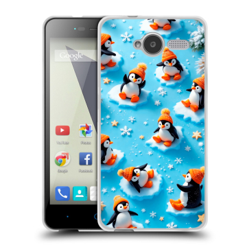 Силиконовый чехол на ZTE Blade L3 с принтом Новый год