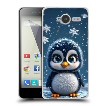 Силиконовый чехол на ZTE Blade L3 с принтом Новый год
