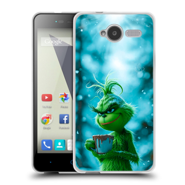 Силиконовый чехол на ZTE Blade L3 с принтом Новый год гринч