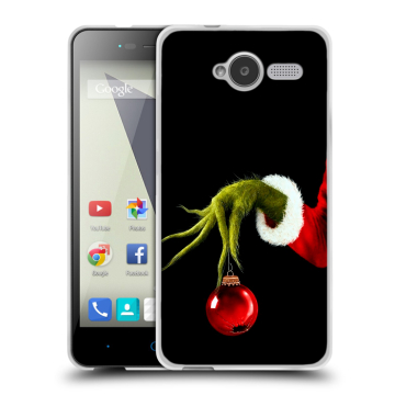 Силиконовый чехол на ZTE Blade L3 с принтом Новый год Гринч
