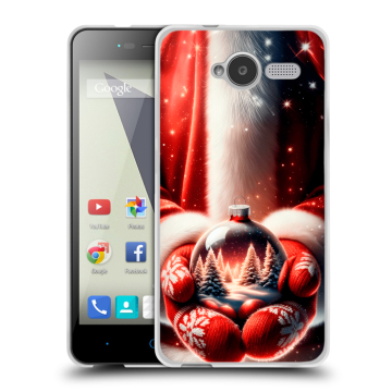Силиконовый чехол на ZTE Blade L3 с принтом Новый год