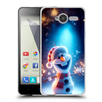 Силиконовый чехол на ZTE Blade L3 с принтом Новый год