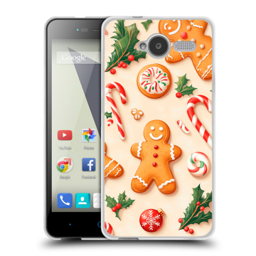 Силиконовый чехол на ZTE Blade L3 с принтом Новый год